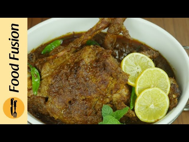 Masala Mutton Leg Roast Recipe By Food Fusion (Eid Recipe)