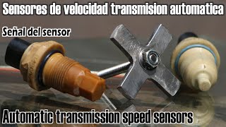 Sensores de velocidad transmision automatica