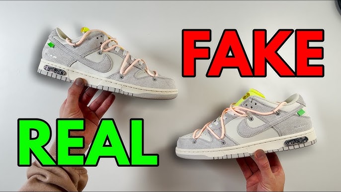 How to Spot a Fake Off-White™ x Nike Dunk “University Red” - KLEKT