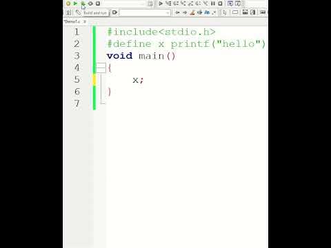 Write a 'C' program to print hello/any message without using semicolon ...