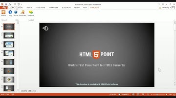 HTML5Point - Convert PowerPoint to HTML5 | PPT to HTML5