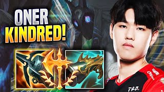 ONER IS SO CLEAN WITH KINDRED! - T1 Oner Plays Kindred JUNGLE vs Wukong! | Preseason 2023