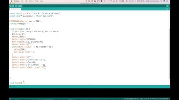 IoT ESP8266 NodeMCU WIFI: Create a Weather Station with iOS 11 and Swift 4