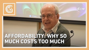 Global Capitalism: Affordability: Why So Much Costs Too Much and What to do About it