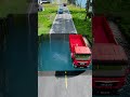 Dump trucks crossing huge water pit #22 | #carsvsstairs #beamng #carsvsrpothole #beamngpotholes