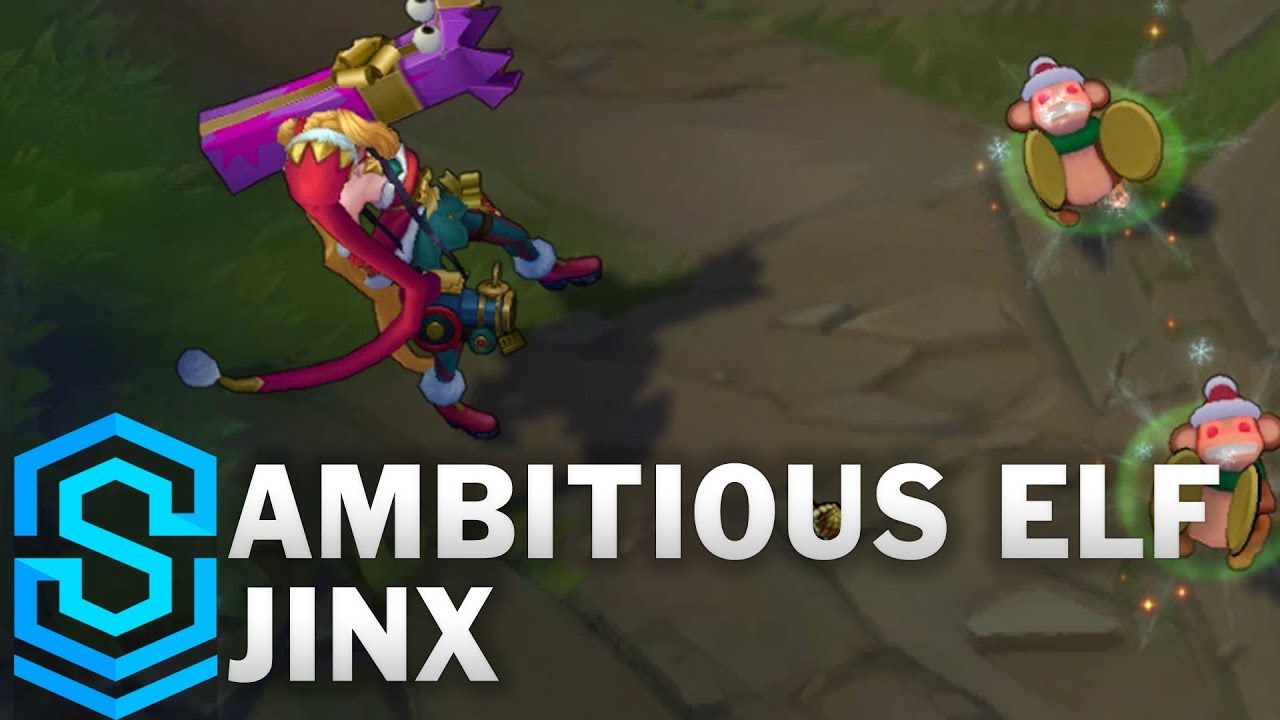 Ambitious Elf Jinx Skin Spotlight - Pre-Release - League of Legends