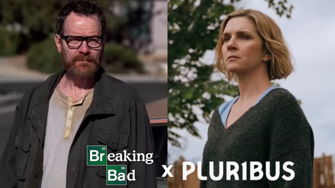 Walter White saying hello to Carol Sturka (Breaking Bad/Pluribus edit)