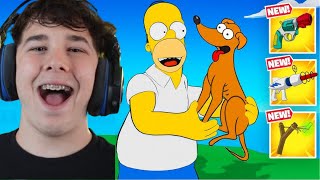 NickNeo’s FIRST WIN in the Simpsons Fortnite Update!