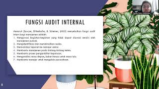 Mengelola Fungsi Audit Internal