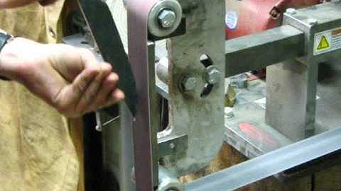 Pattern Welding Tutorial - Part 9 - Grinding the Profile