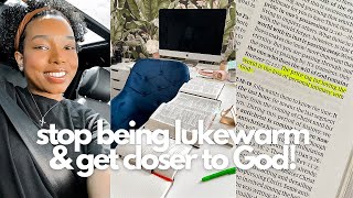 5 Habits that HELPED ME get closer to God! | Tired of being LUKEWARM screenshot 2