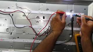 How to Test   Repair Backlight of LCD   LED TV using Multimeter without tester