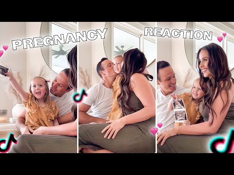 How Our Daughter Reacts To My Pregnancy | The Fauver Fam TikTok Compilation