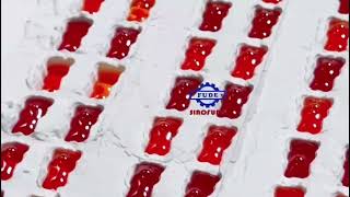 starch mold gummy candy machine #machine #gummybear #starch mold #candy 
