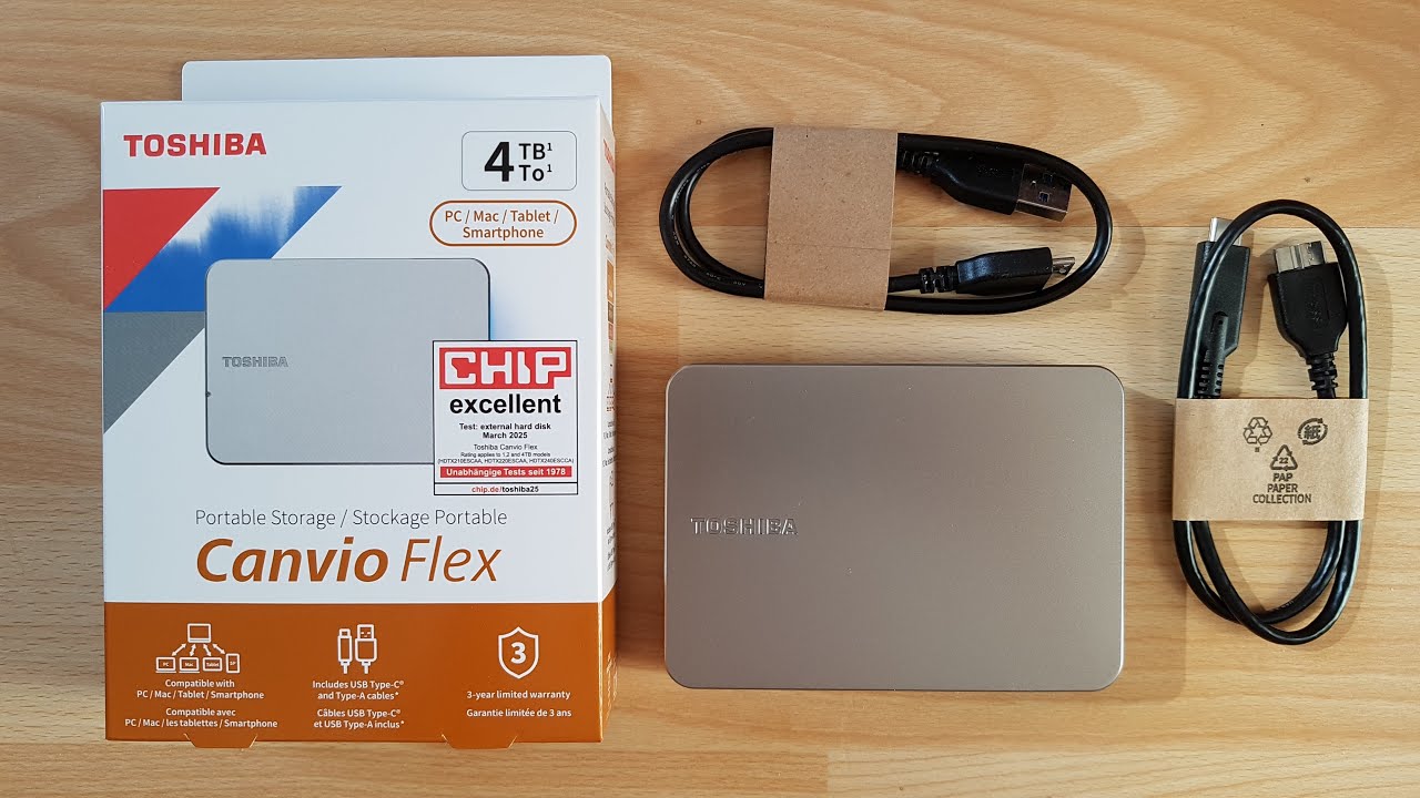 IT BROKE!! Toshiba Canvio Flex 4TB HDD External Hard Drive With