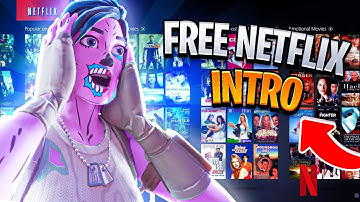 Want This *FREE NETFLIX INTRO* with Text for your Fortnite Montages/Highlights? | Fortnite