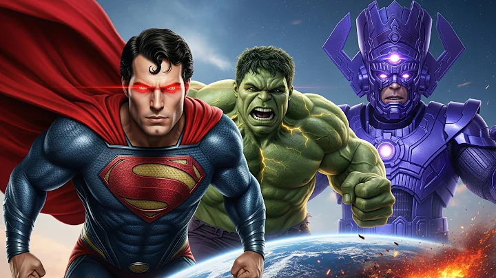 Hulk and Superman vs Galactus | Epic Final Battle for Earth