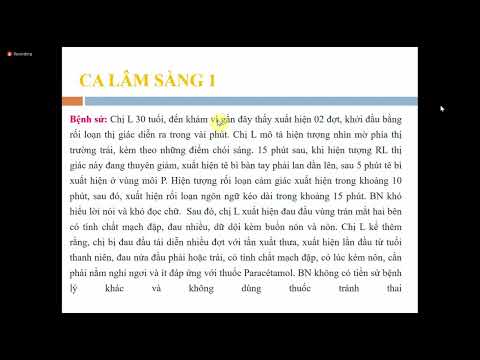 Video Thần kinh case lâm sàng buổi 1 - Đau đầu - YouTube