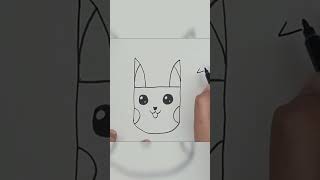 How to Turn H into Pikachu | Pikachu Drawing | Pikachu | Kawaii | Drawing | Pencil | #samdrawing