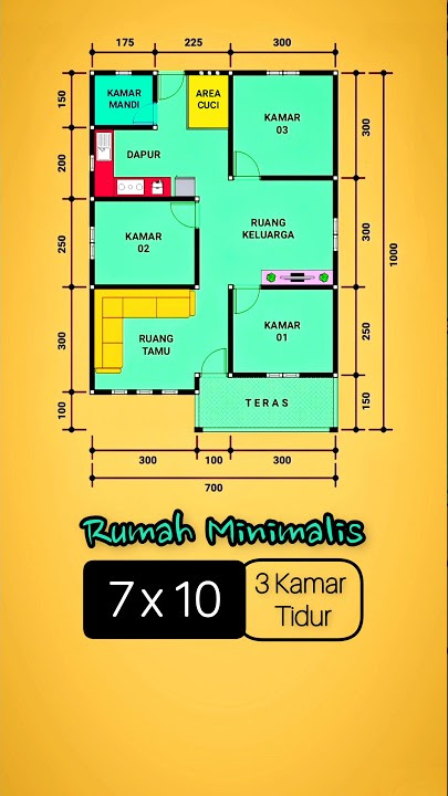 Rumah 7x10 Meter