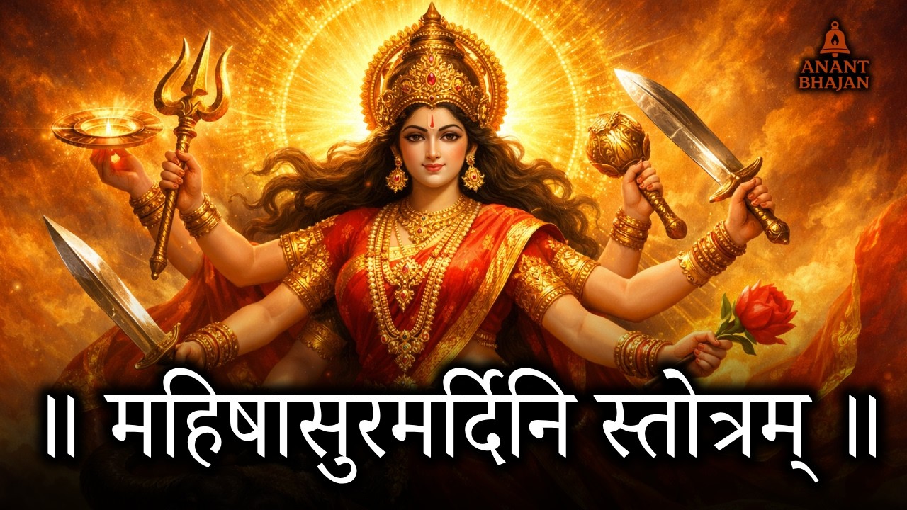 Mahishasura Mardini Stotram with Lyrics | Aigiri Nandini | Powerful Durga Mantra | Navratri 2026
