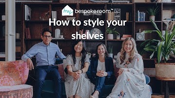 How to style your shelves like a pro