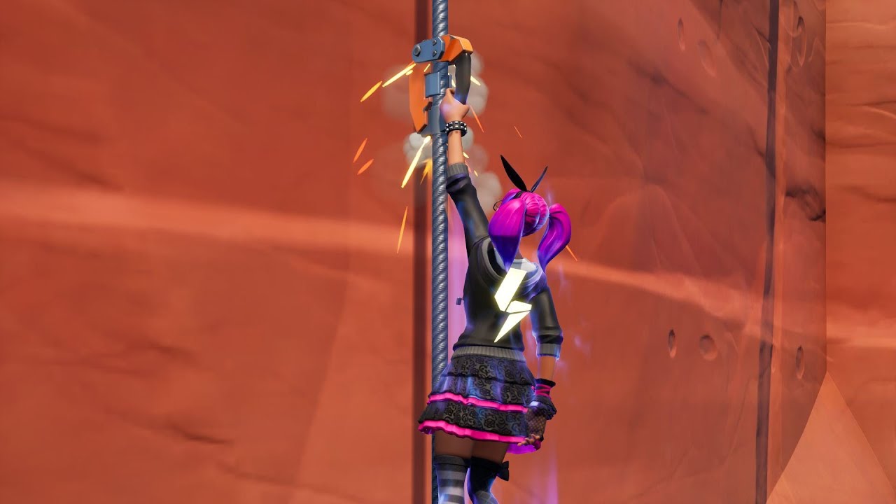 Use an Ascender at Chonker's Speedway and Command Cavern Fortnite Quest