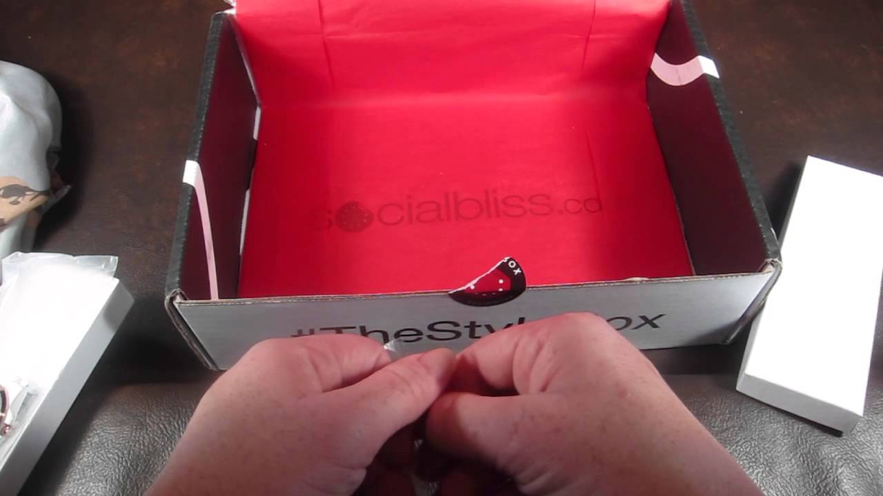 SocialBliss The Style Box October 2014 + Coupon - 