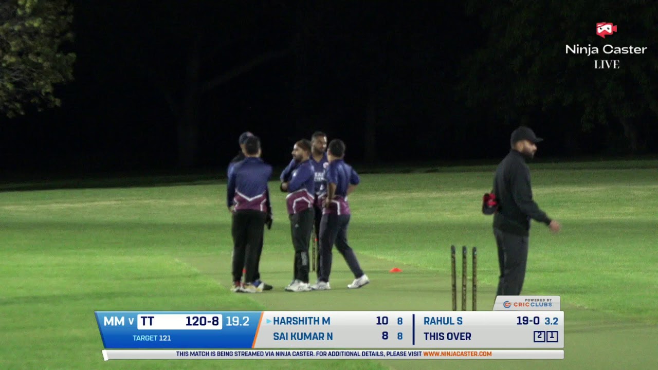 ACC T20 PREMIER LEAGUE - 2025 (HARD TENNIS BALL) - Mean Machine Vs TITANS