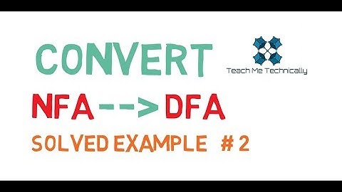 Convert NFA to DFA solved examples in Urdu/Hindi
