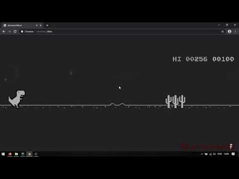 Automatize T-Rex Chrome with Python