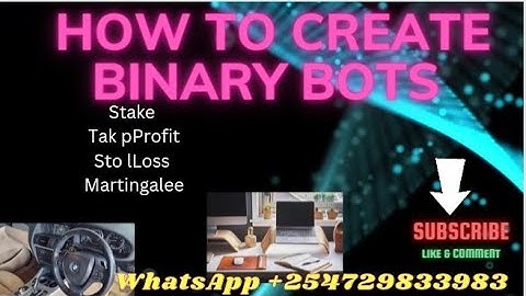 How To Add Stop Loss, Take Profit & Martingale To A Binary Bot Trading Last Digit Differs