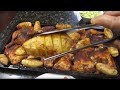 صينيه دجاج وبطاطا بالفرن بالذ تتبيله مع طريقه  الحصول على شكل مميز للبطاطا