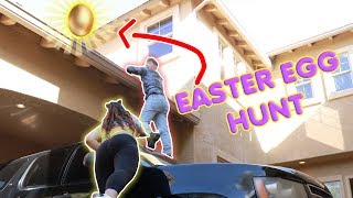 SLIME EASTER EGG HUNT! Easter eggs filled with slime!