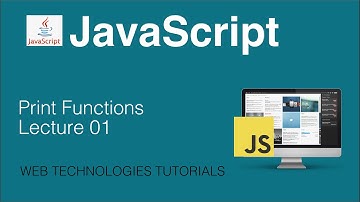 Web Technologies Tutorials in Urdu | JavaScript Print Functions for Beginners |  MA Tech
