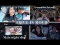 Drive-in Movie Date in our new Tesla! | Quarantine Friendly Date Idea (Vlog)