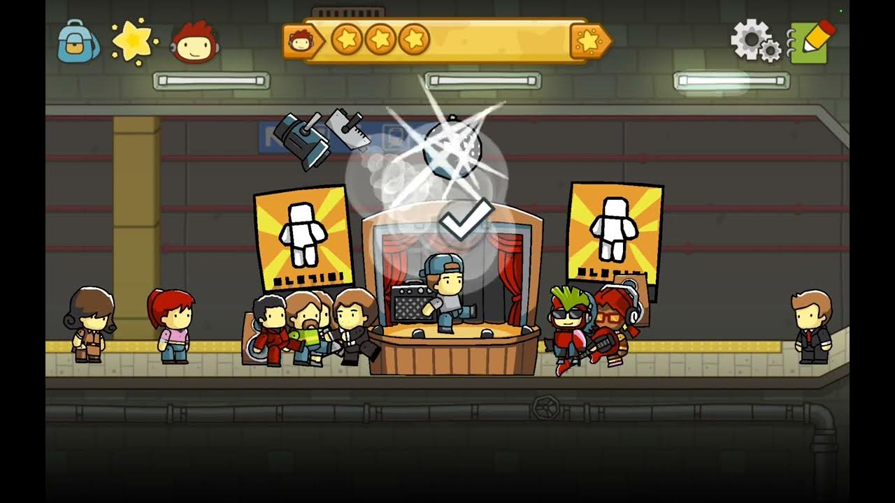 Scribblenauts Unlimited Walkthrough The Underline YouTube