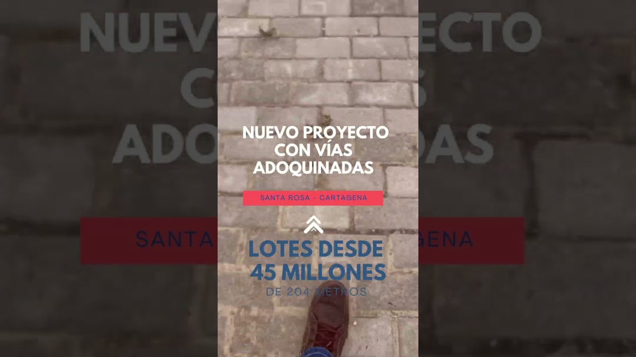 Todos queríamos un proyecto así: Sevilla y Galicia #lotescampestres con vías en adoquines #cartagena