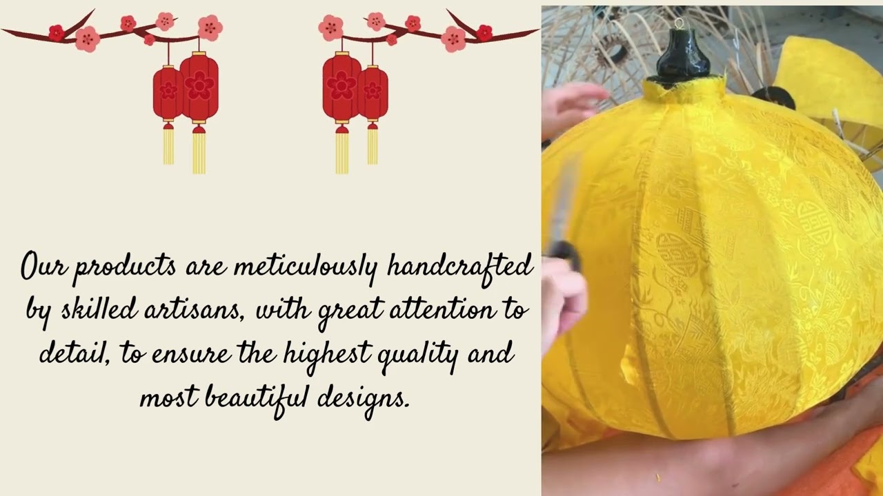 Silk Lantern from Blue Lotus - Light up your Nights