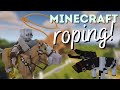Roping cows and lunging my horses minecraft swem rrp