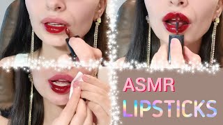 ASMR only LIPsticks - mouth - Soft Whisper for sleep - not talking