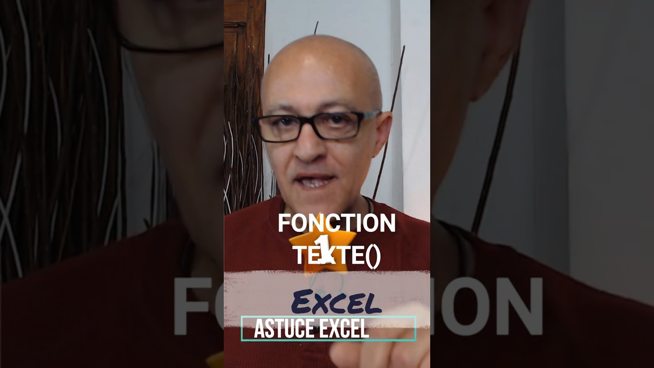 Excel La Fonction TEXTE