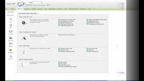 Sage CRM - An Overview
