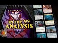 In the 99 Analysis - Crimson Vow | Command Zone #434 | Magic: The Gathering Commander EDH