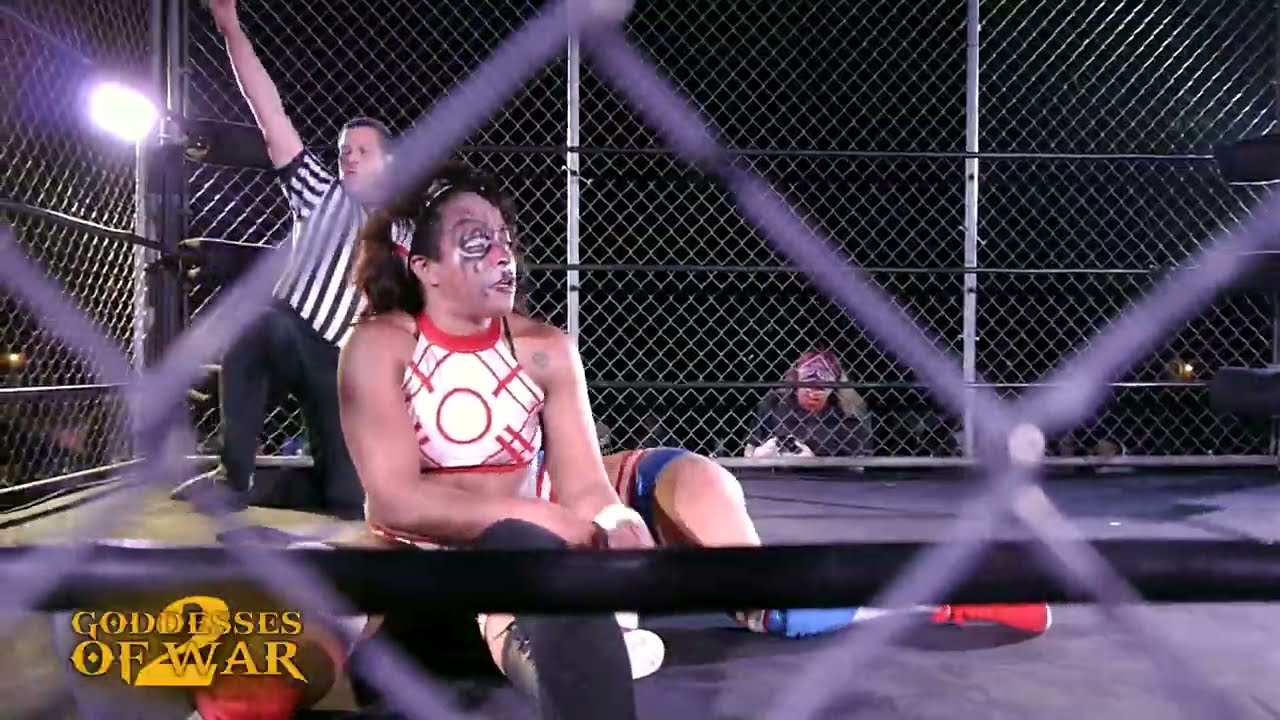 [STEEL CAGE MATCH] Christina Marie vs. Holidead - Goddesses of War 2 (2020) | Degenerate Media