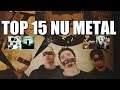 TOP 15 ÁLBUMES DE NU METAL