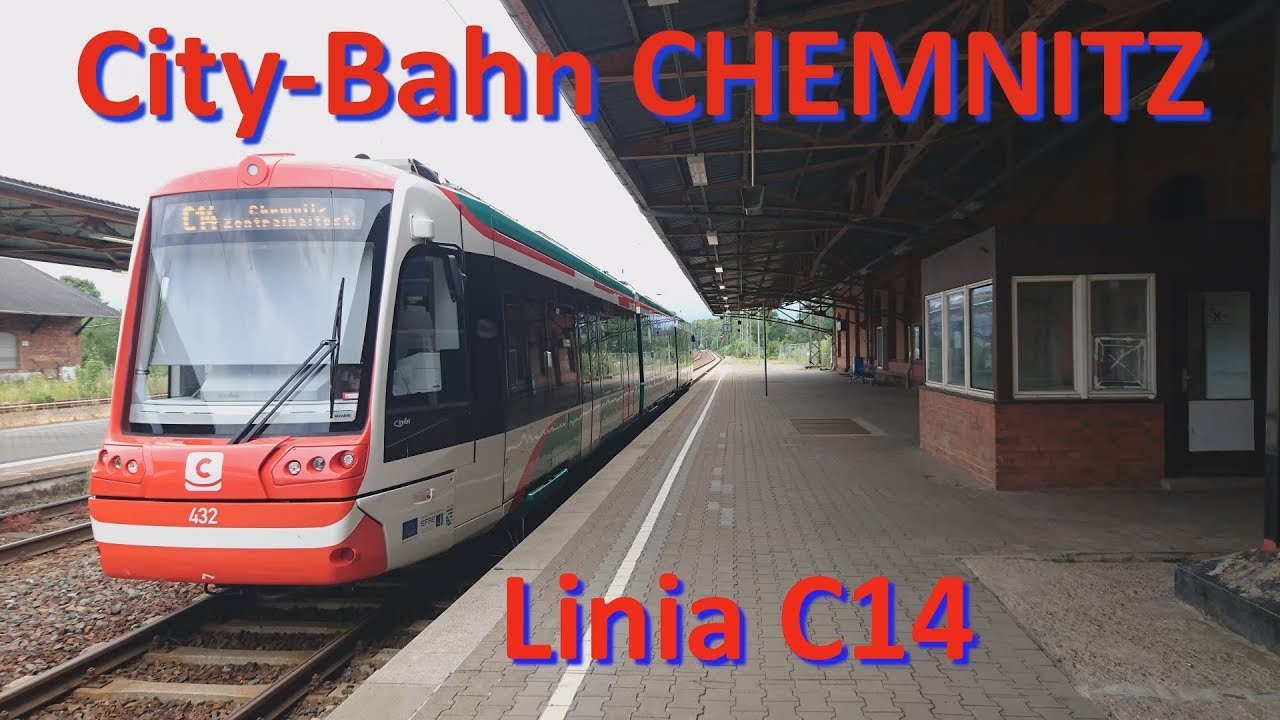 Tramwaje Chemnitz. Linia C14. Tramwaj dwusystemowy (TRAM-TRAIN)