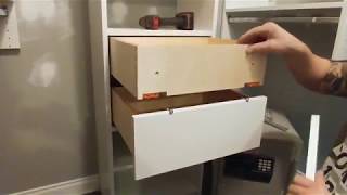 Installing Drawer Fronts