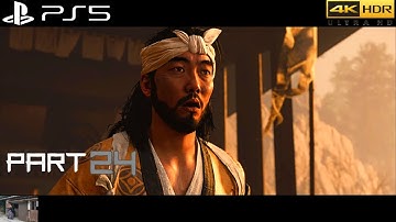 GHOST OF TSUSHIMA (PS5) (LETHAL DIFFICULTY) 100% NO-DAMAGE PLAYTHROUGH 24 (HAMMER AND FORGE) [4K]