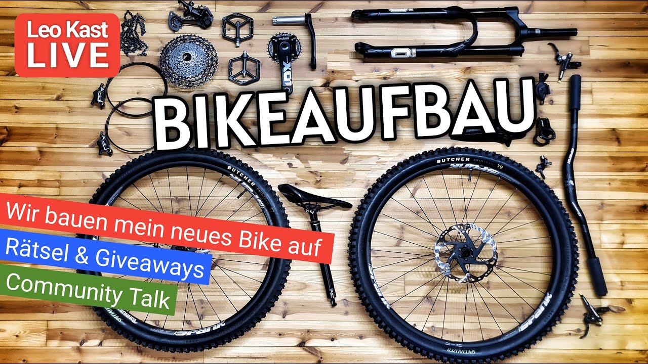 Wir bauen LIVE mein neues Mountainbike auf